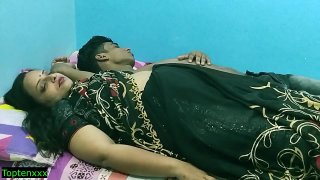 Indian hot stepsister getting fucked by junior brother at midnight!! Real desi hot sex 