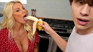 Brittany Andrews gets delivered some juicy cock 
